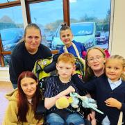 Liz Simper and her wife Abi live in a two-bedroom flat in Mansbridge, Southampton, with their three daughters and 15-year-old son, George
