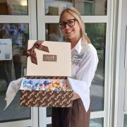 Taylor Wimpey delivered chocolate to Southampton hospital