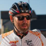 Royal Navy submariner completes 300-mile ride for cancer awareness