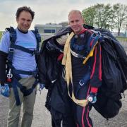 Surgeon Ali Arshad conquers skydive challenge to support cancer patients