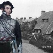 Montage of Easton and the Duke of Buckingham.