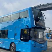 Repower bus at Hoeford depot
