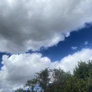 Light rain, sunny intervals and clouds