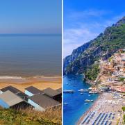 Mildford-on-Sea in the New Forest has been compared as an alternative to the Amalfi Coast