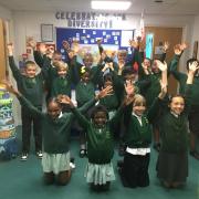 Pupils at St Patrick's Catholic Primary School