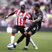Southampton's Kamaldeen Sulemana (left) and Arsenal's Ben White.