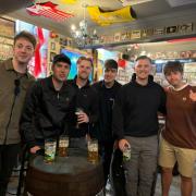 Indie rock band The Sherlocks at The Painted Wagon in Southampton city centre.