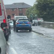The crash on Bitterne Road East