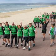 Oakhaven Walkers on Bournemouth and Poole’s beach promenade