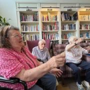 Generations connect over music and memories at Mayflower Court