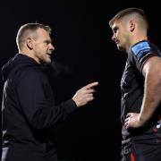 Mark McCall (left) declined to comment on reports that Owen Farrell could be eyeing a Premiership return (Ben Whitley/PA)