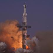 SpaceX’s mega rocket Starship makes a test flight from Starbase, Texas (AP/Eric Gay)