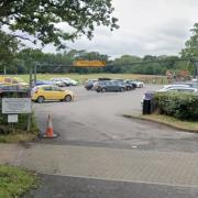An unauthorised traveller encampment has appeared on Mount Pleasant Playing Fields in Hamble
