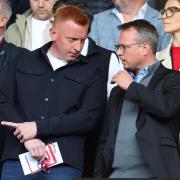 Southampton's new manager Will Still and group technical director Johannes Spors.