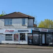 The STS Tyre Pros site on Winchester Road has hit the market.