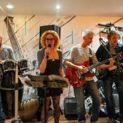 Musicians performing at Shirley Fringe in 2024