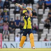 Southampton, UK, 30 May 2025. during the Men's Vitality Blast match between Hampshire Hawks and Essex at Utilita Bowl. Credit: Dave Vokes/Alamy Live News