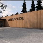 Illustration Of Proposed Exterior Of Fair Ways School, Swanwick C) Council Document