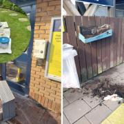 Volunteers ‘turn adversity into something beautiful’ after vandalism at train station