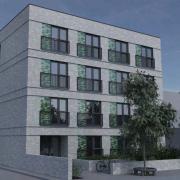 The proposed student flats development on the St James Centre site at 2 James Street, Southampton. Picture: Kode Architecture/SCC planning portal