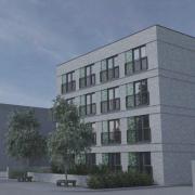 The proposed student flats development on the St James Centre site at 2 James Street, Southampton. Picture: Kode Architecture/SCC planning portal