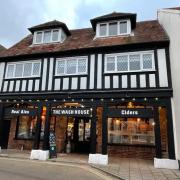The Wash House on Milford on Sea High Street in the New Forest, which is up for sale.