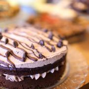Chocolate cake. CommuniBakes, St James' Rd, Shirley,