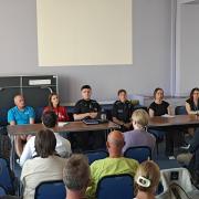 A Police and Communities Together meeting in Shirley last week, to address concerns over anti-social behaviour