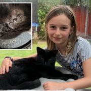 Tanya's daughter Rae with Cooper
