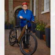 Rosemary Shrager cycles 450 miles to combat food poverty