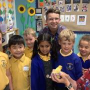 Pupils at Knightwood School