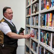 Nigel Sturt, Library and Information Specialist, at HMS Sultan