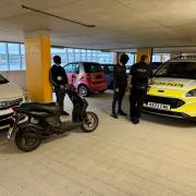 A male was given six points on his licence before he even has one for driving without a licence and insurance.