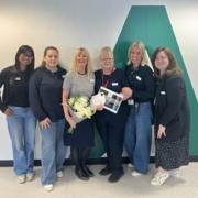 M&S team marks Liane’s 40-year milestone with a special event