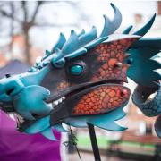 Giant dragon puppet Brimstone to roam Eastleigh streets July 6