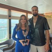 Carol Vorderman and Ashley Banjo