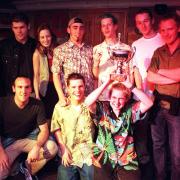 Uncle Brian won the Battle of the Bands final at the Chicago Rock Cafe.