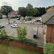 A man has been arrested following the burglary of the Co-op on Hursley Road, Hedge End, at around 2.20am last night