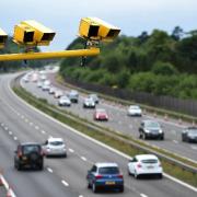 A motorist must pay £1,580 after he was caught speeding on the M27