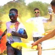 Ringwood School hosts vibrant colour run to raise funds