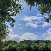 Blue skies in Fareham