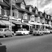 Portswood High Street. August 14, 1965. THE SOUTHERN DAILY ECHO ARCHIVES. VIEW FROM THE PAST.