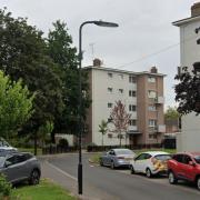 Studland Close in Southampton, where the stolen car was recovered.