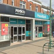 A security guard was punched at Poundland last Saturday.