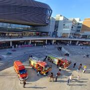 Firefighters and engines have been spotted at Westquay this afternoon.