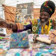 Ghanaian-born artist brings African heritage to life in Hampshire schools