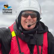 Hamble Lifeboat Coxswain Peter Brown