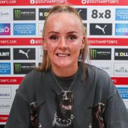 Chloe Peplow has extended her stay at Saints for another two years.