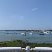 River Hamble at Warsash Sailing Club. Image: LDR
