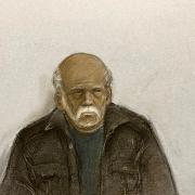 An artist’s impression of Ryland Headley who will stand trial at Bristol Crown Court (Elizabeth Cook/PA)